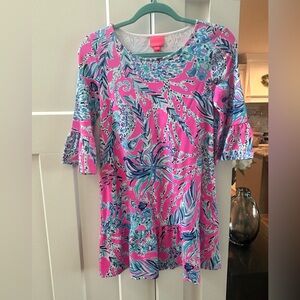 Lilly Pulitzer Sorrento Dress Girls XL.